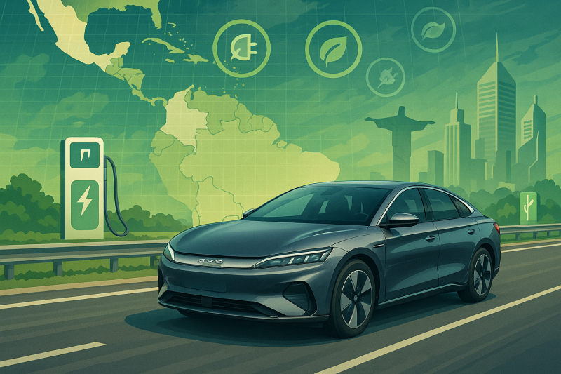 BYD lidera la revolución eléctrica en Latinoamérica: ¿qué implica para el futuro del transporte?